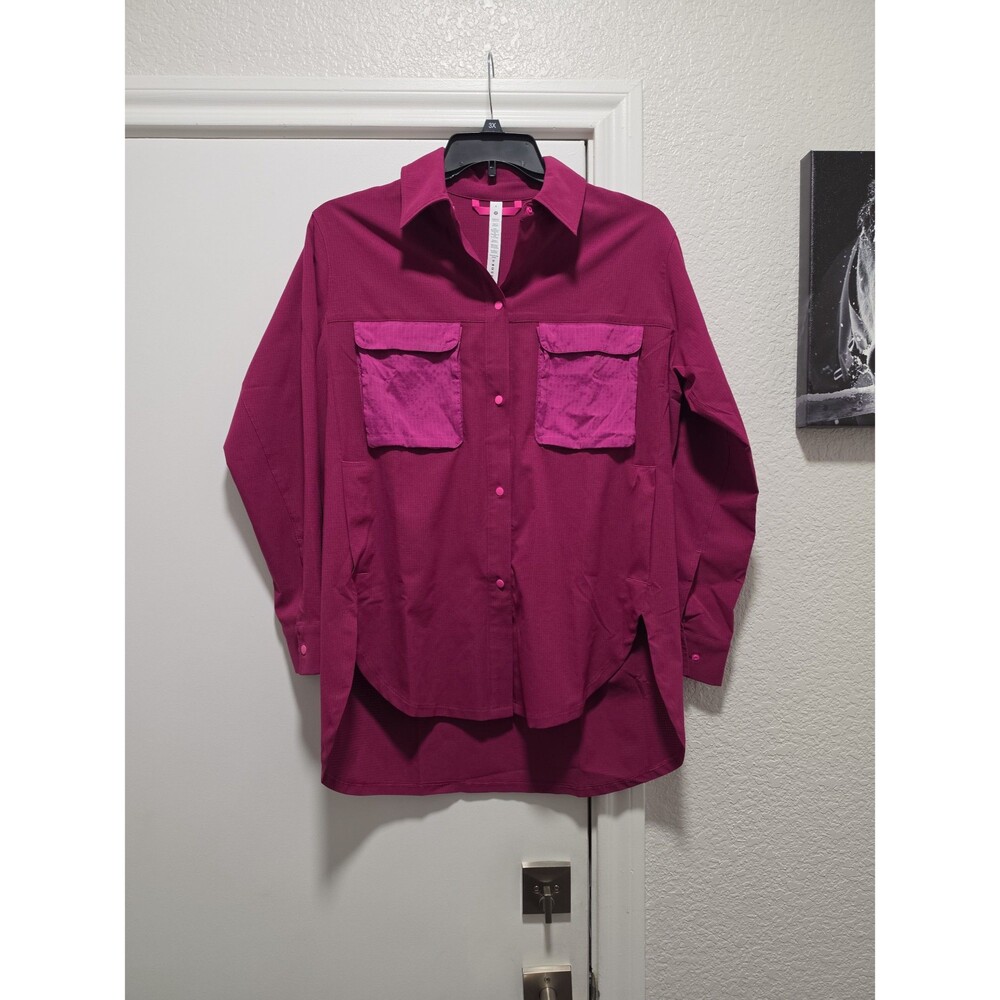 NWOT Lululemon WovenAir Hiking Overshirt Sz 6